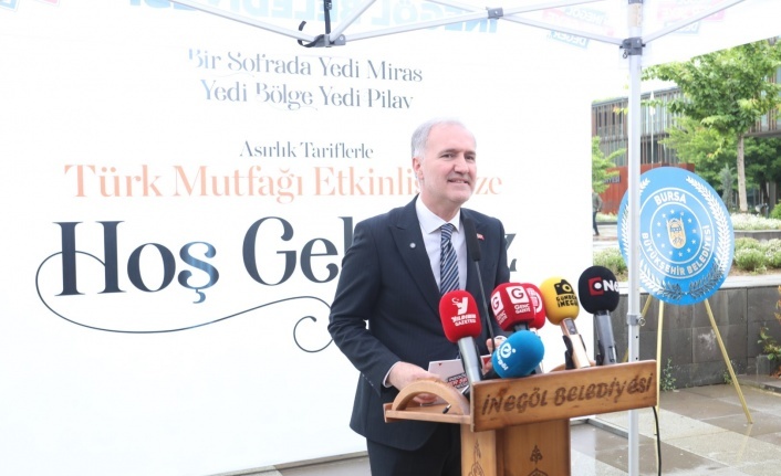 Bursa’da Türk Mutfağı Haftası kutlamaları İnegöl’den başladı